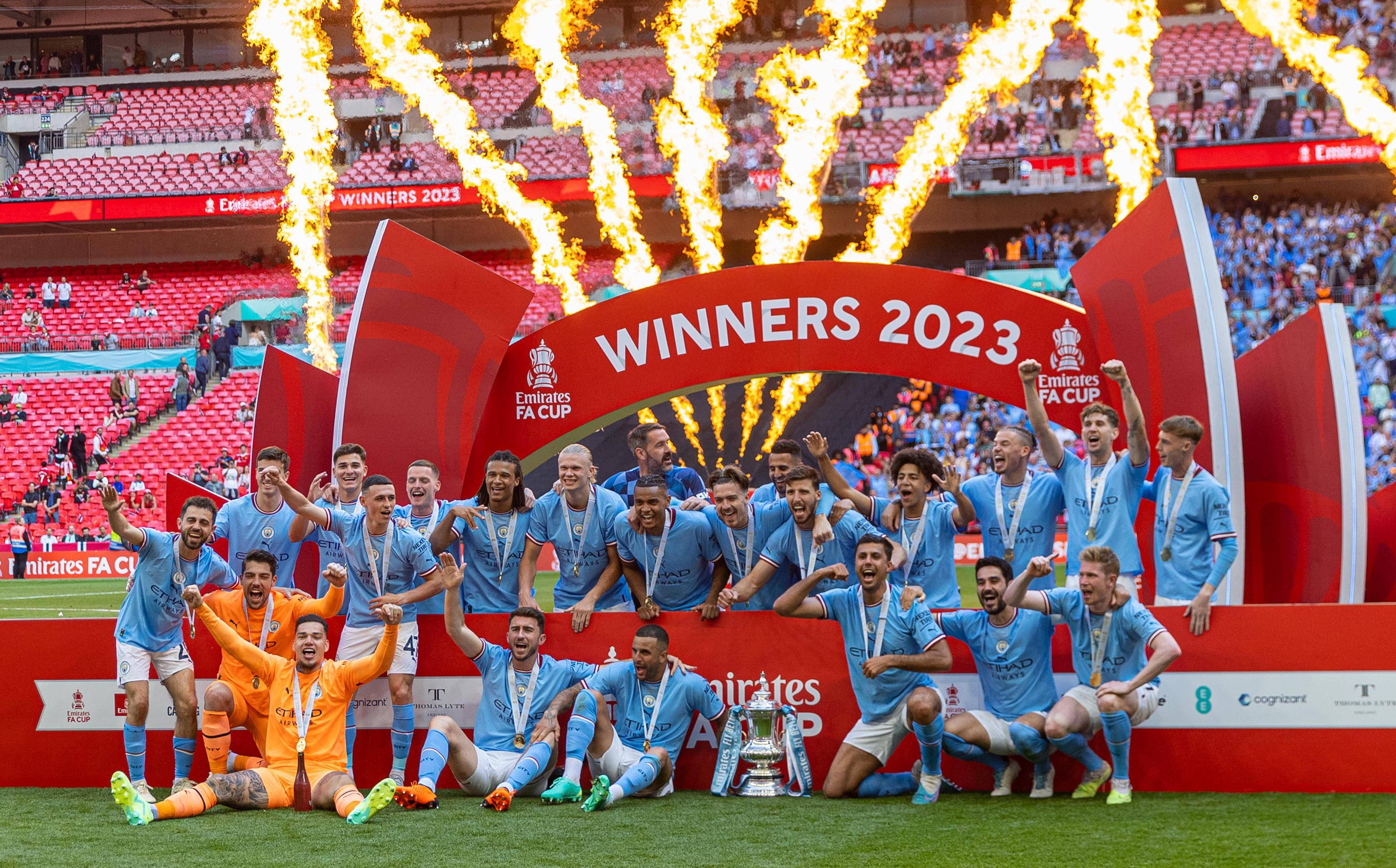欧冠:（体育·年终稿）新华社体育部评出2023年国际体育十大新闻之一：曼城首夺欧冠冠军