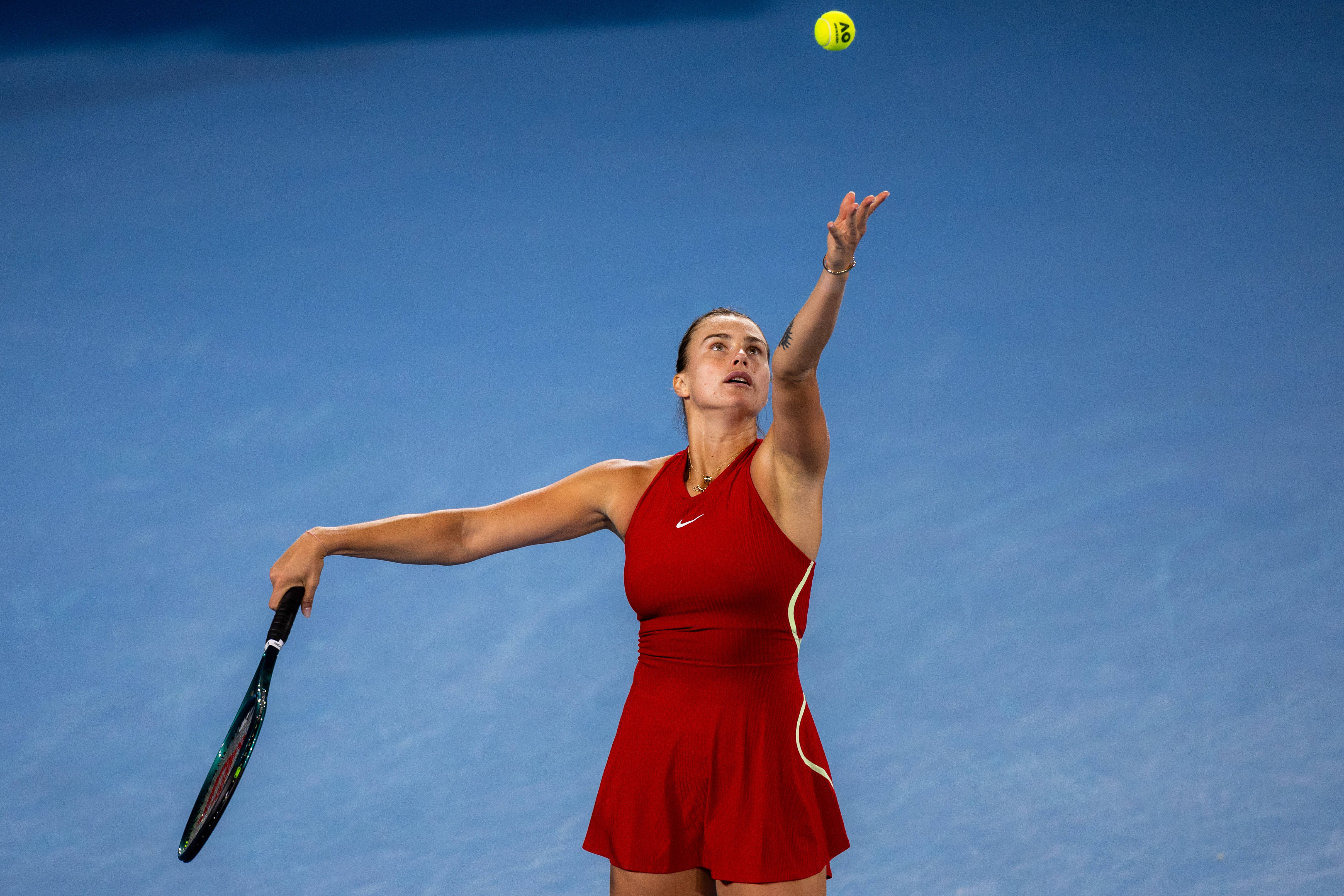 澳网:网球——澳网：萨巴伦卡晋级四分之一决赛